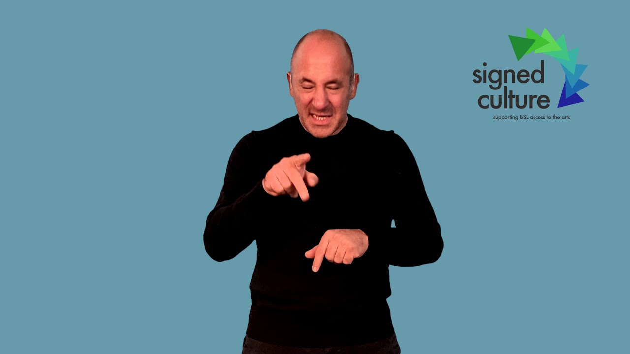 Signed Culture Survey 2020 - Sections A & B - BSL