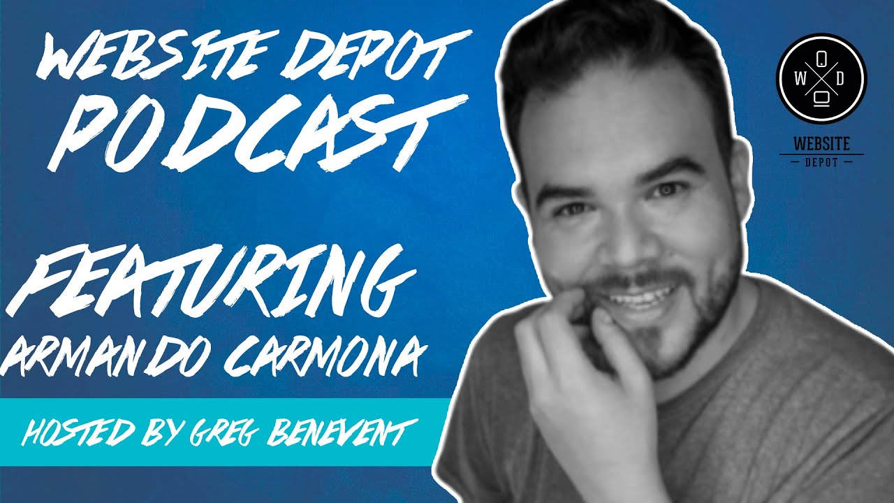 Interview with Website Depot Graphic Designer Armando Carmona l WD Podcast