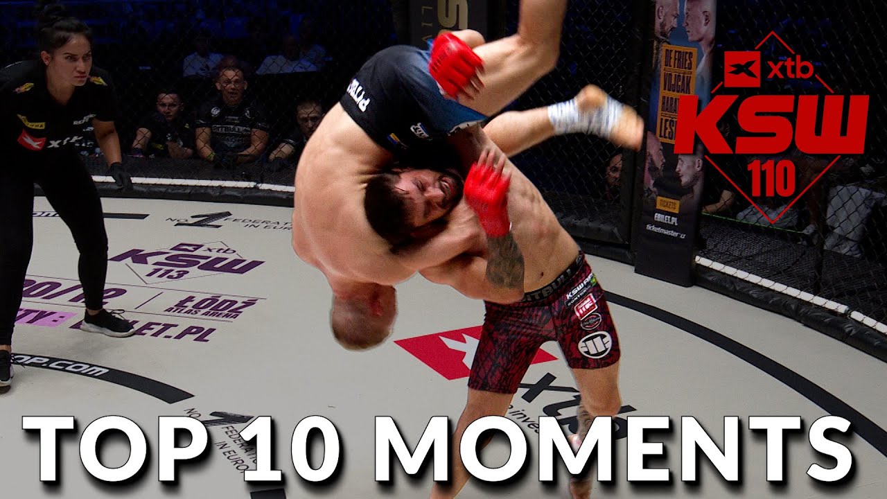 Najlepsze momenty gali XTB KSW 110 - TOP 10 Moments