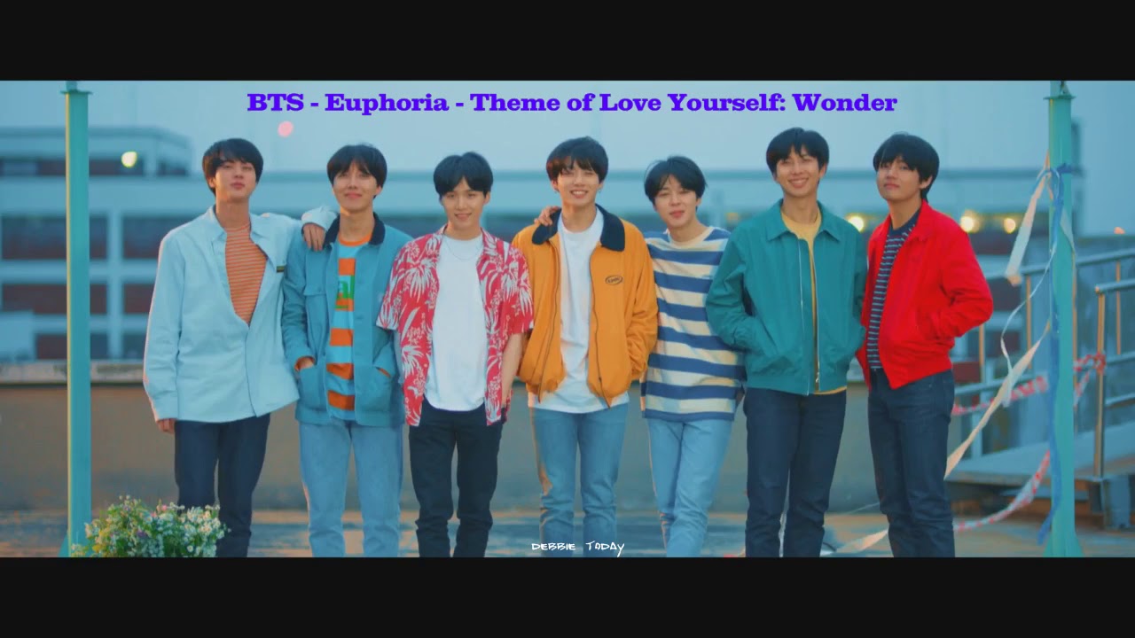 BTS -  Euphoria - Theme of Love Yourself: Wonder (full fancut edit)