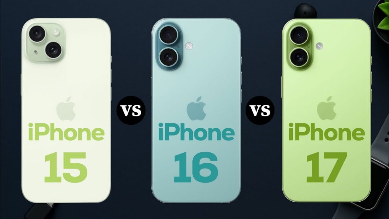 iPhone 15 vs 16 vs 17 Camera, Battery & Performance Test ⚡ Honest Comparison