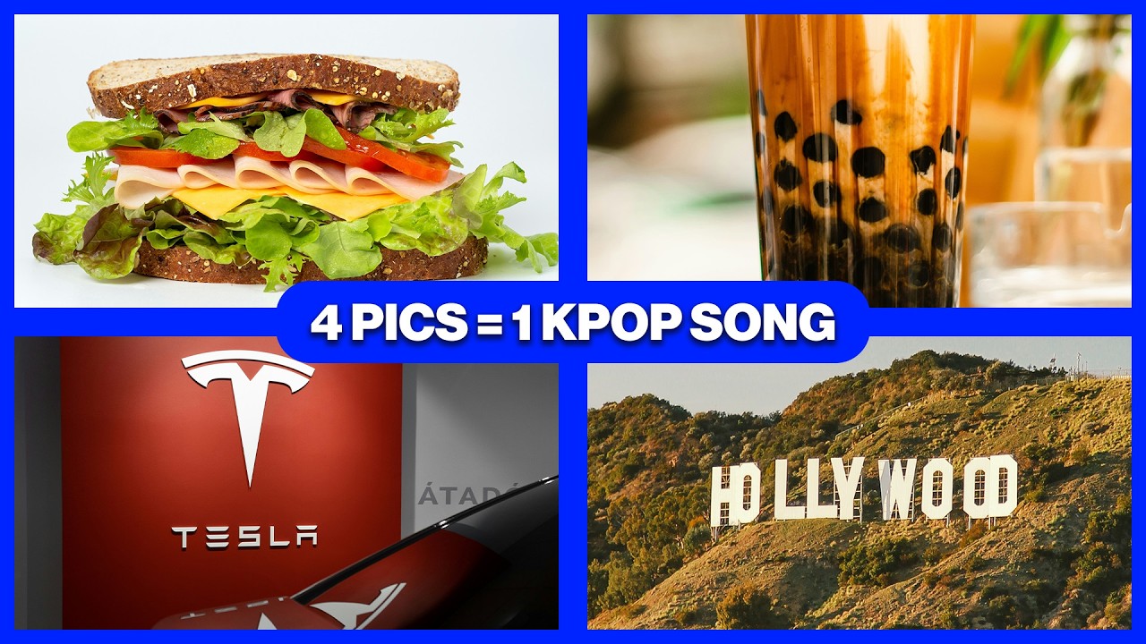 4 КАРТИНКИ = 1 ПЕСНЯ В СТИЛЕ K-POP [ИГРА В СТИЛЕ K-POP]