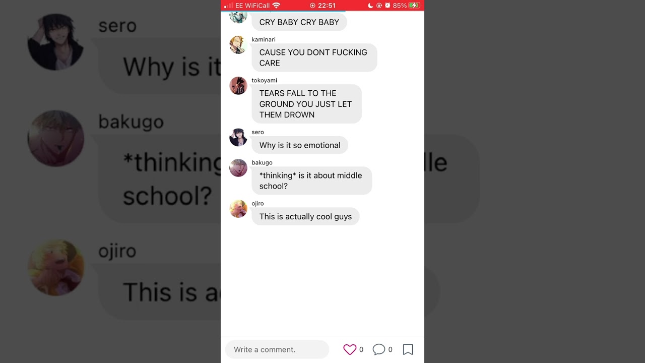 Tokoyami, midoriya and kaminari can sing?! Rock metal crybaby