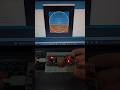 ESP32-based attitude indicator using an MPU sensor #esp32 #arduino #mpu6050 #diyprojects #coding