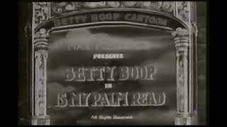 Opening To Betty Boop Children's Classical Cartoons (2nd Copy) 1988 VHS