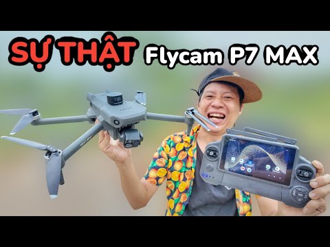 Квадрокоптер SMRC P7 Max 4K дрон з 3-осьовим підвісом, 6 км, FCC, EIS, HD камера, GPS, 5G, екран на пульті, видео 1