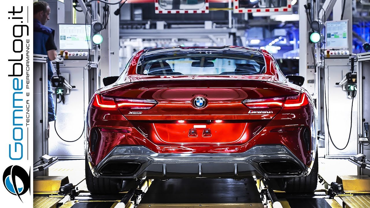 BMW 8 Series Coupe PRODUCTION - YouTube