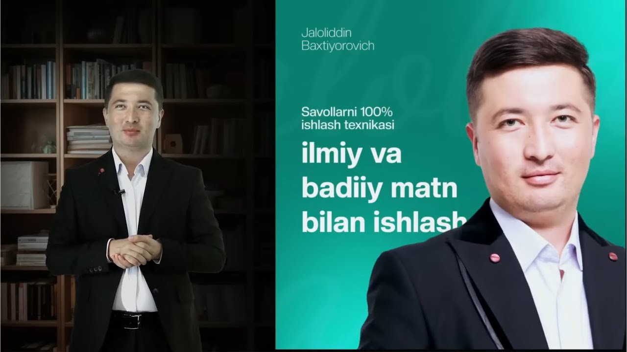 Milliy sertifikat | ILMIY VA BADIIY MATN BILAN ISHLASH