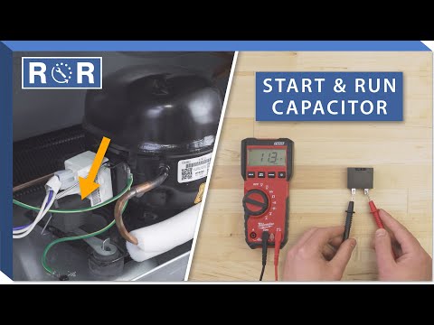 How to Test & Replace the Compressor Capacitor in a Refrigerator | Repair & Replace thumbnail