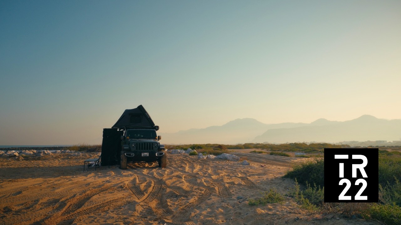 تخييم في رأس الخيمة – شاطئ الرمس | الإمارات