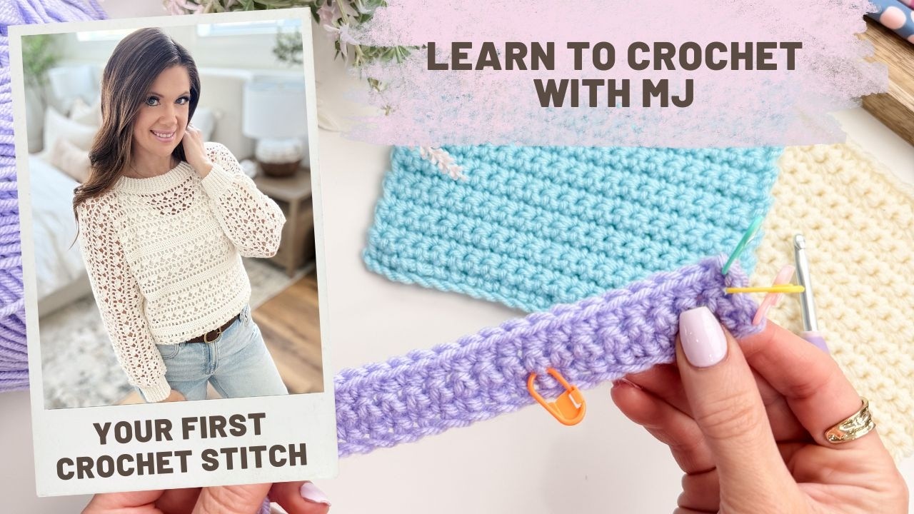 How to Single Crochet for Beginners Step-by-Step | Learn to Crochet ...