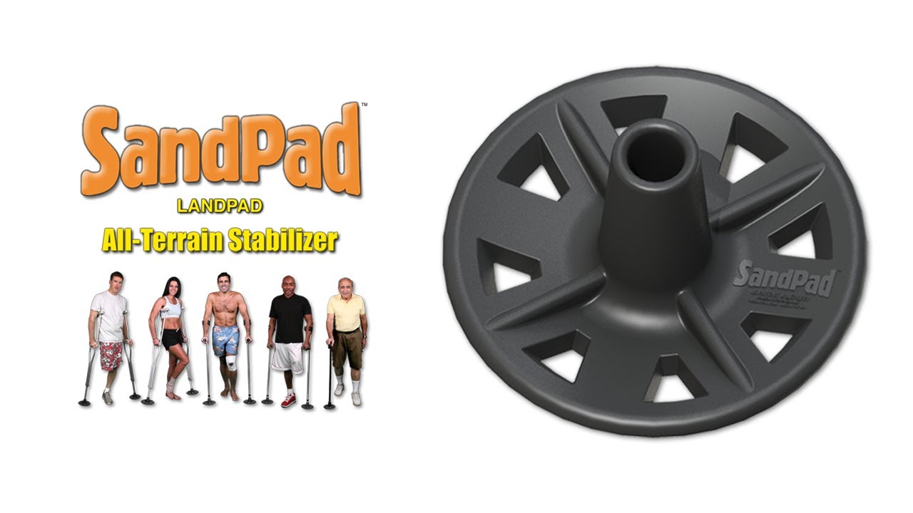 The SandPad™ LandPad All Terrain Stabilizer YouTube