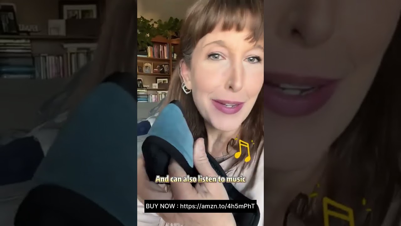 LC-dolida Sleep Headphones, 3D Sleep Mask Bluetooth Wireless Music Eye Mask