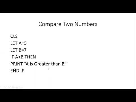 VII Comp. Chp. 4 Part 1- QBasic Programming
