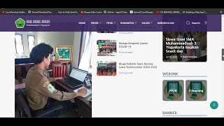 CARA MENGGUNAKAN LMS UNTUK SISWA PEMBELAJARAN DARING SMA MUH 3 JOGJA
