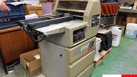 1994 Morgana FSN automatic numbering and perforating machine for sale   Gab Supplies Ltd