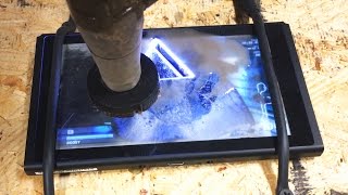 Nintendo Switch Extreme Durability Test w/ A 60,000 PSI Waterjet