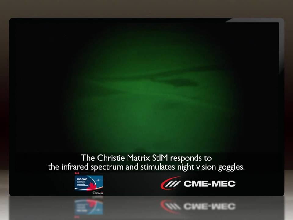 NRC IRAP Award Winner - Christie Digital Systems Canada