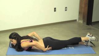 Lying Leg Raises (Back) - Desk Exercises by DeskFitness.com