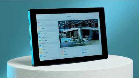 iRidium panel 7 // Panel to control smart home // official video