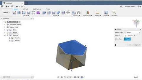 Create an Icosahedron in Fusion 360