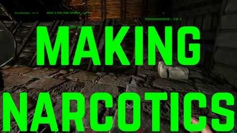 MAKING NARCOTICS
