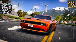 Car Driving Multiplayer | Dodge Challenger SRT Insane drive in 4k Ultra screenshot 3