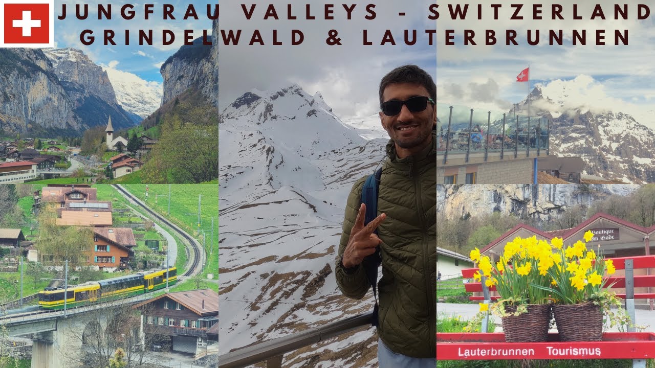 Jungfrau Valley Switzerland | Grindelwald First Cliff Walk Lauterbrunnen Wengen | Scenic Villages