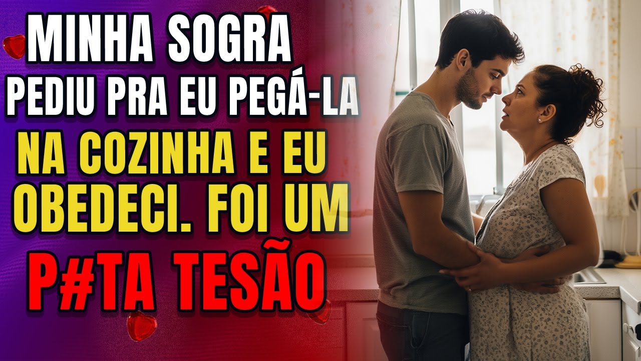 Minha mulher me vendou, mas foi a mãe dela que subiu em cima de mim