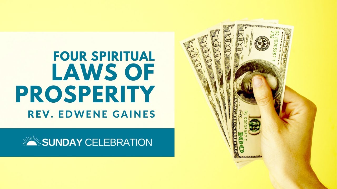 4 Spiritual Laws of Prosperity YouTube