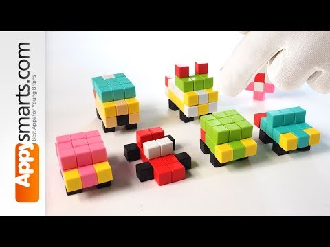 Magnetic Cubes craft tutorial for Kids: Build a Collection of Mini Cars with Pixio blocks - Magnetic Cubes craft tutorial for Kids: Build a Collection of Mini Cars with Pixio blocks