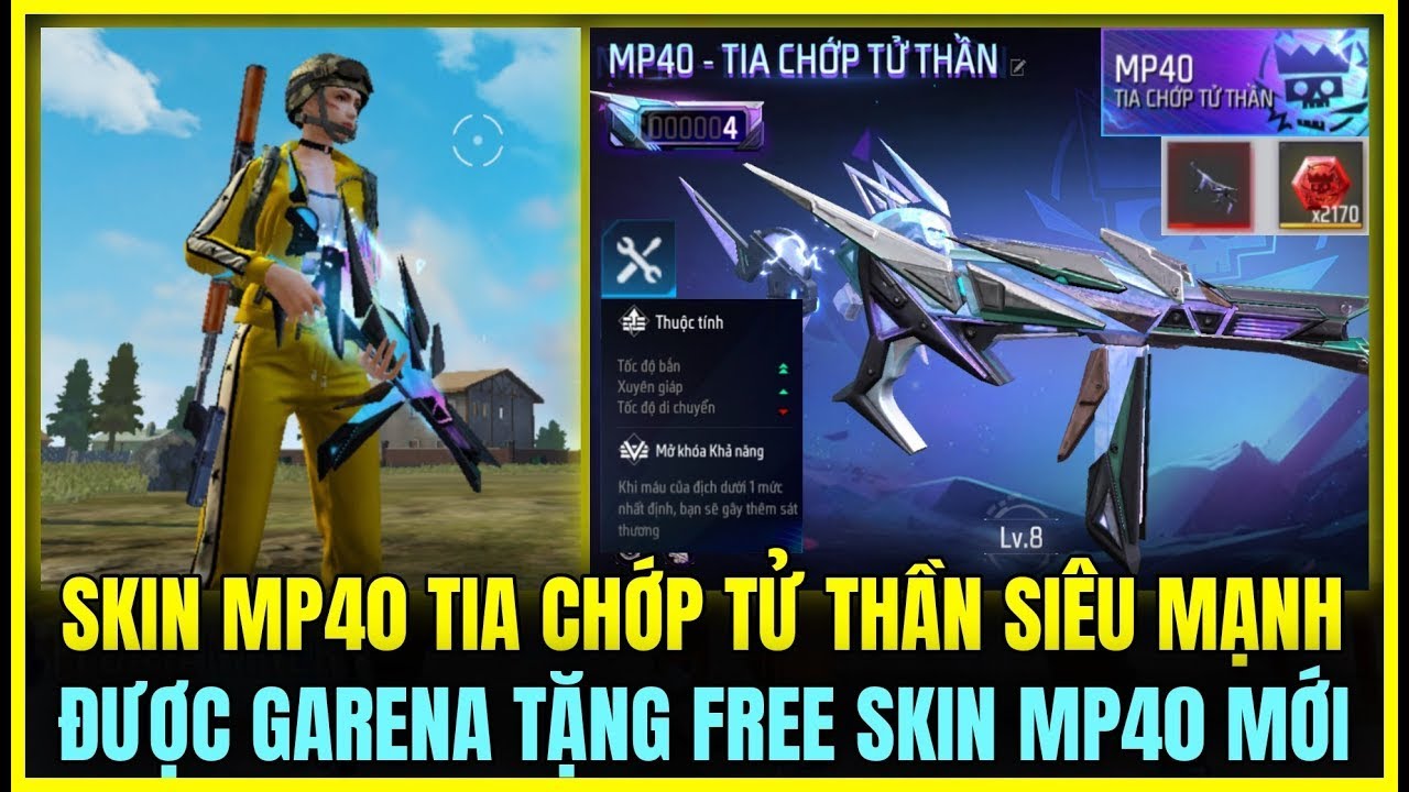 [FreeFire] Nhận Ngay Code MP40 Tia Chớp Tử Thần Từ FreeFire Cách Nhận Miễn Phí 