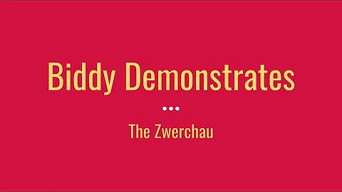 Biddy demonstrates: The Zwerchau