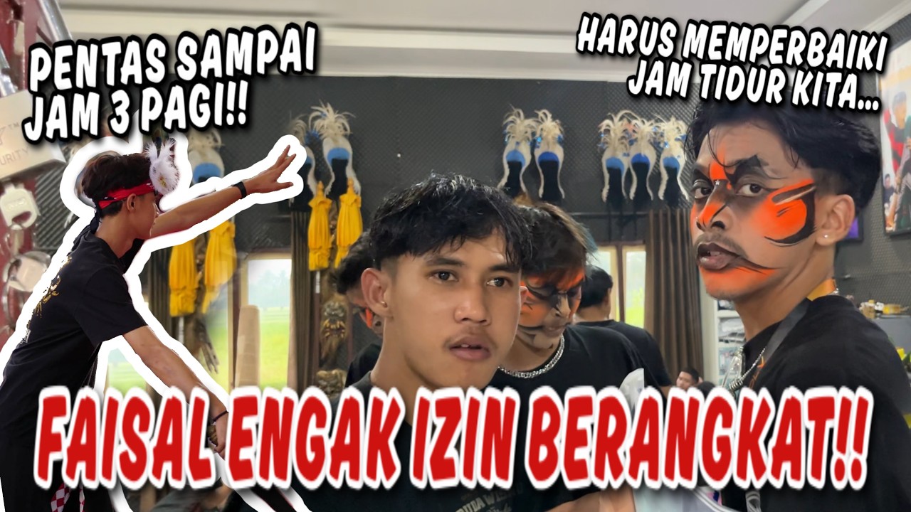 PENTAS DI NJETISAN TANPA FAISAL !! Kira Kira Kemana Kok Engak Izin Kita