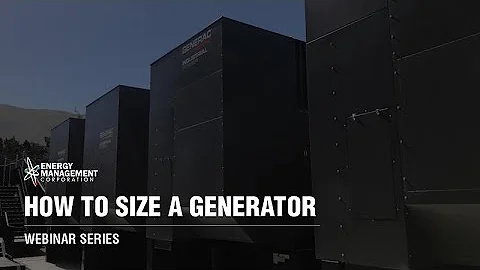How to Size a Generator (with Generac Industrial Power)