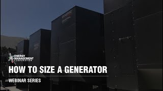 How to Size a Generator (with Generac Industrial Power)