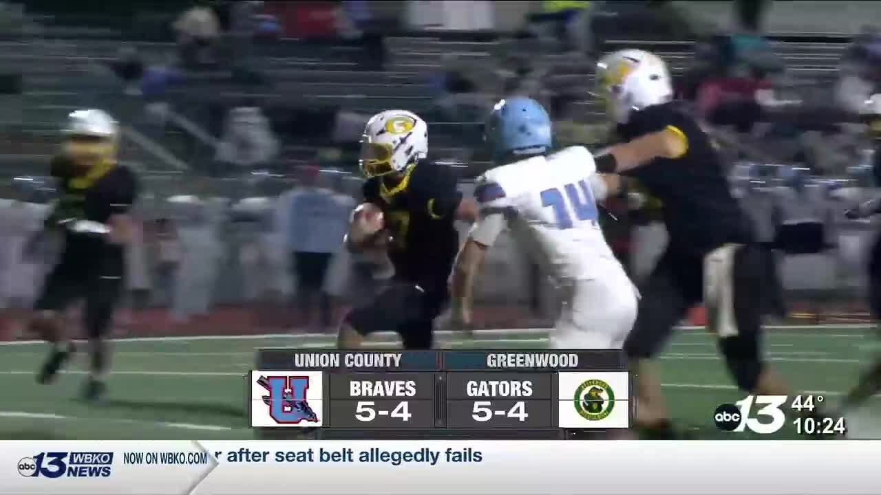 Football Friday Night 10-31-25: Union County vs Greenwood