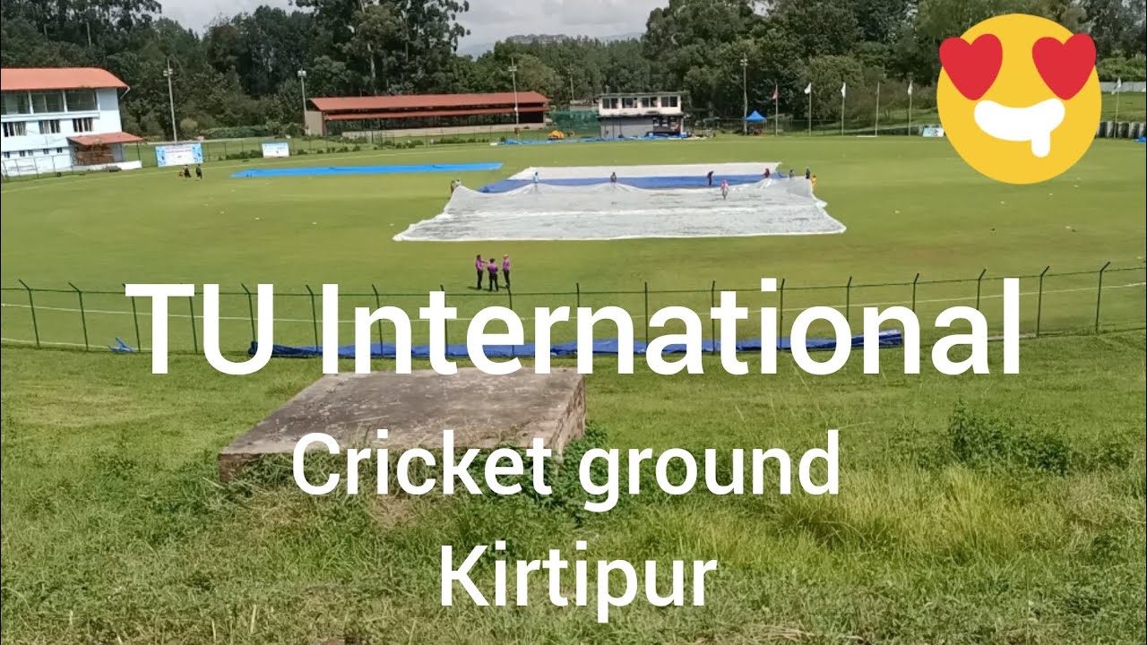 Looking greeny environment of TU international cricket ground  @🇳🇵 Nepal.