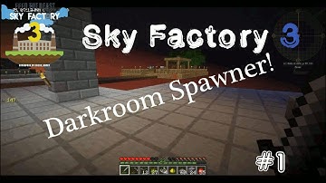 Darkroom Spawner! (Sky Factory 3) #1
