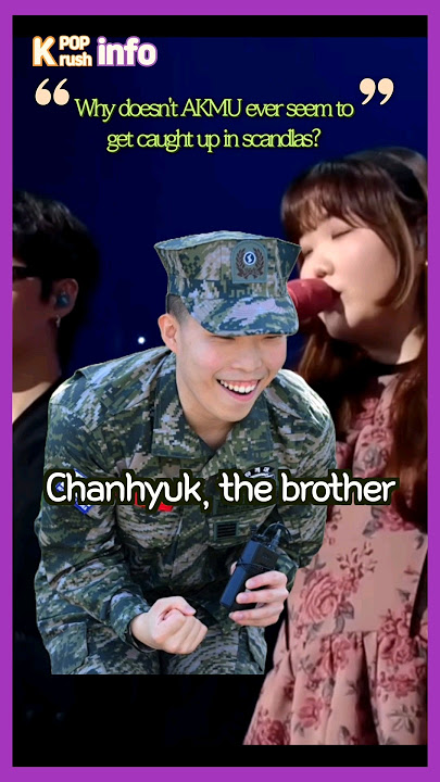 info)why dosen't AKMU ever seem to get caught up in scandals? #AKMU #KPOP #shorts #kpopscandals