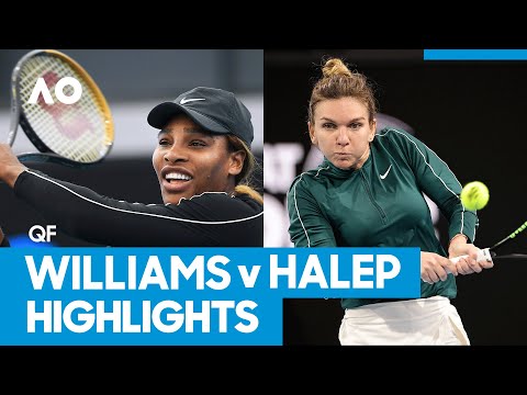 Serena Williams vs Simona Halep Match Highlights (QF) | Australian Open 2021