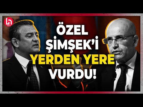 Özgür Özel’den Mehmet Şimşek’e zehir zemberek sözler: Gulyabanini al da git!