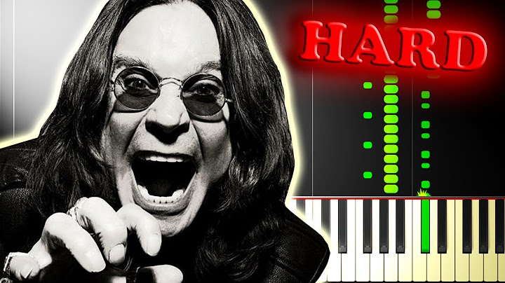 Crazy Train Piano version - Piano performance video thumbnail