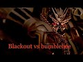 Blackout vs bumblebee (transformers stop motion) #transformers #stopmotion