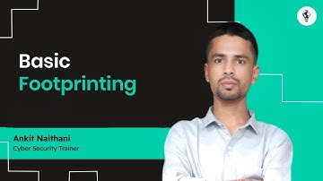 👉Basic Footprinting | Cyber Security Tutorial for Beginners | Ethical Hacking Course
