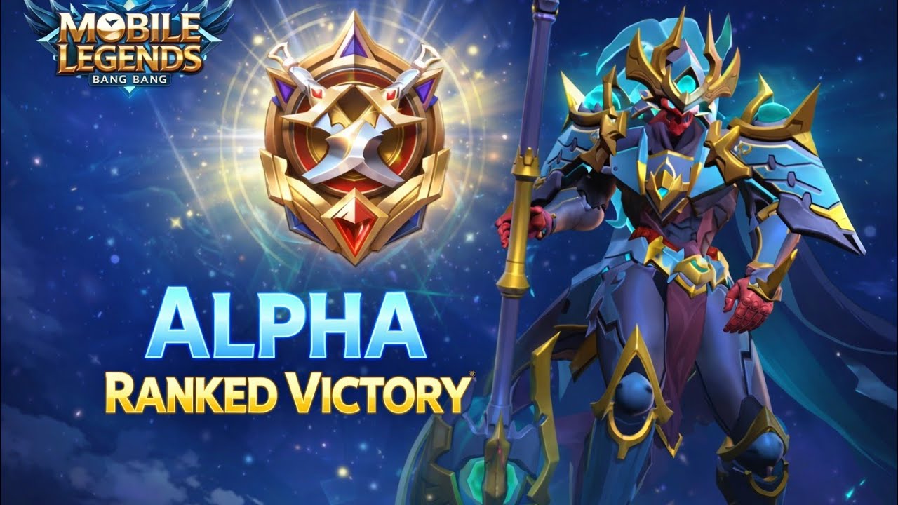 Alpha Destroyed Ranked | Massive damage victory MLBB 