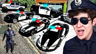 ROBANDO COCHES de POLICÍA MILLONARIOS en GTA 5! (Mods)