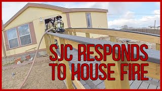 San Juan County First Responders Respond to House Fire