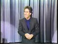 Jerry Seinfeld on The Tonight Show Starring Johnny Carson - January 1988