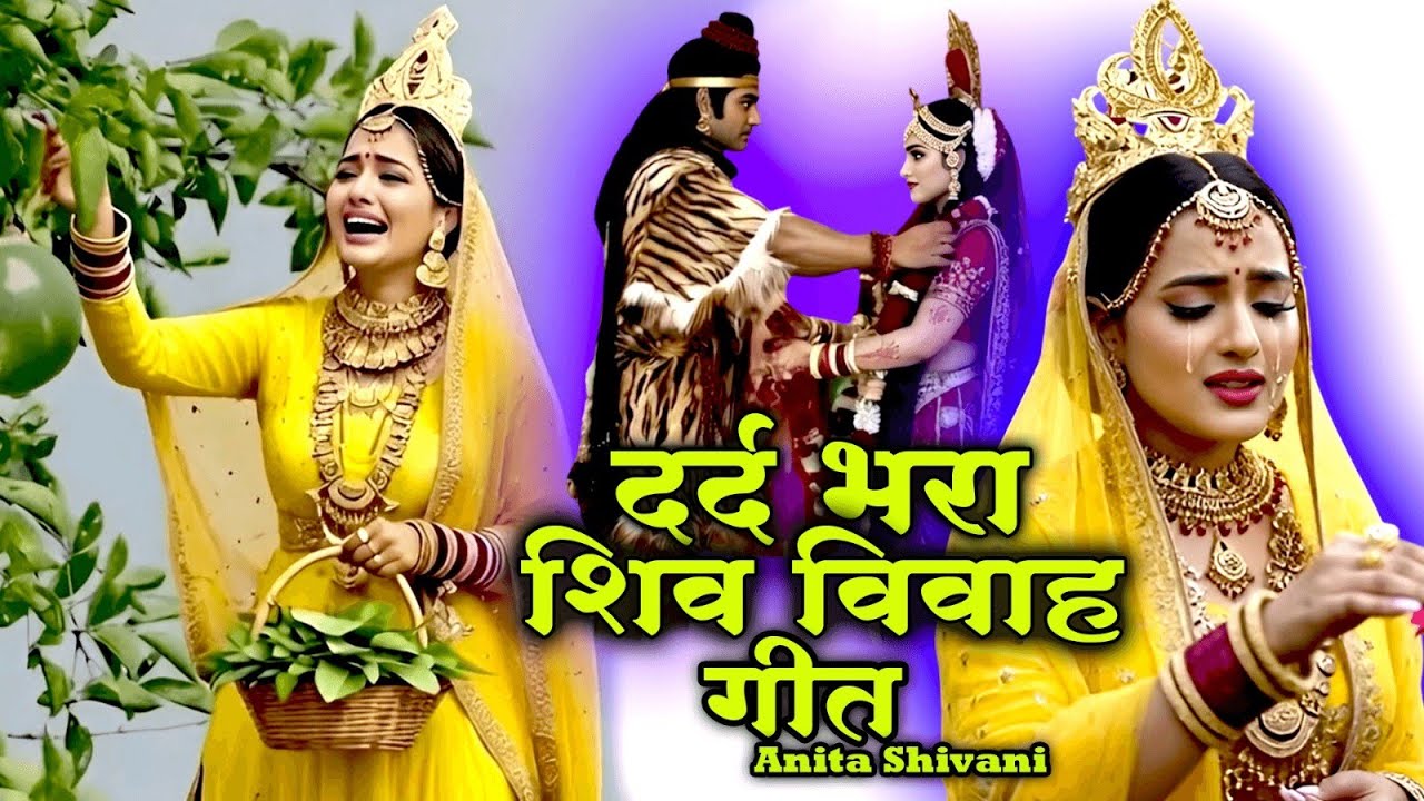रुला देने वाला दर्द भरा महाशिवरात्रि , शिव विवाह गीत || Anita shivani || ऊंच तहरो लिलरा ए गऊरा -2026